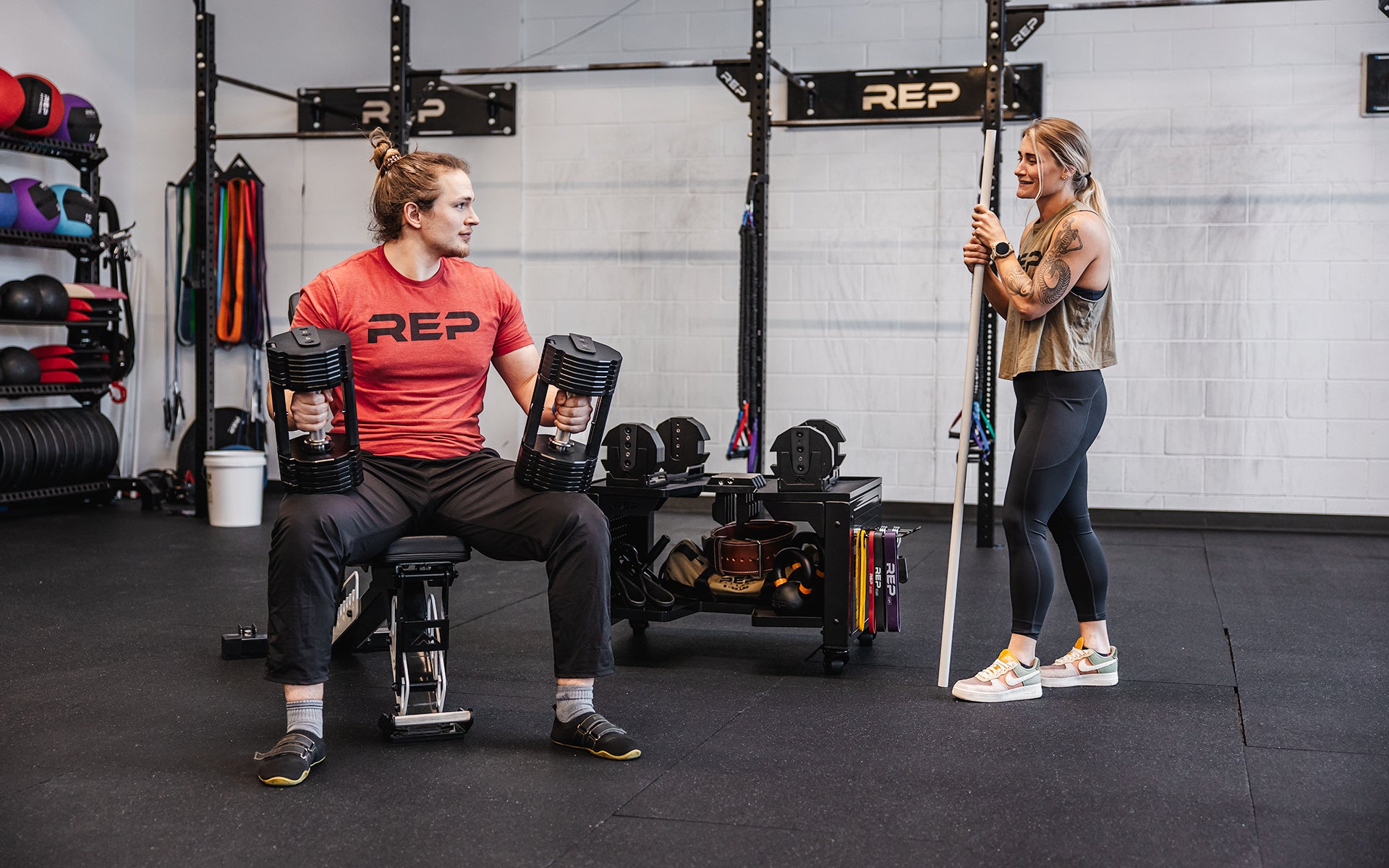 Dumbbell Storage Cart