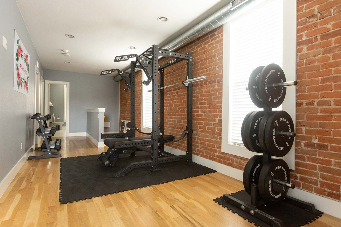 A home gym.