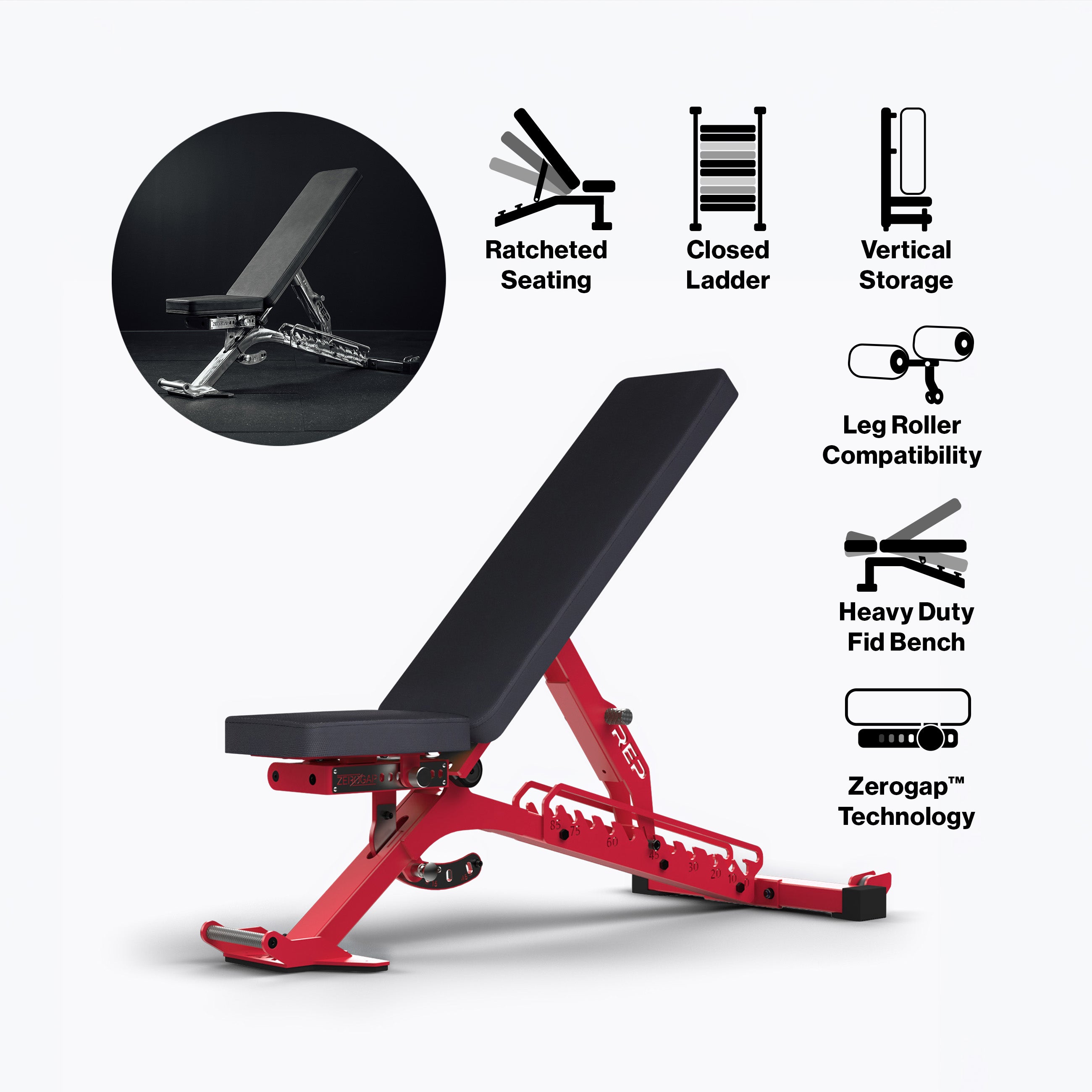 BlackWing™ - Adjustable Bench