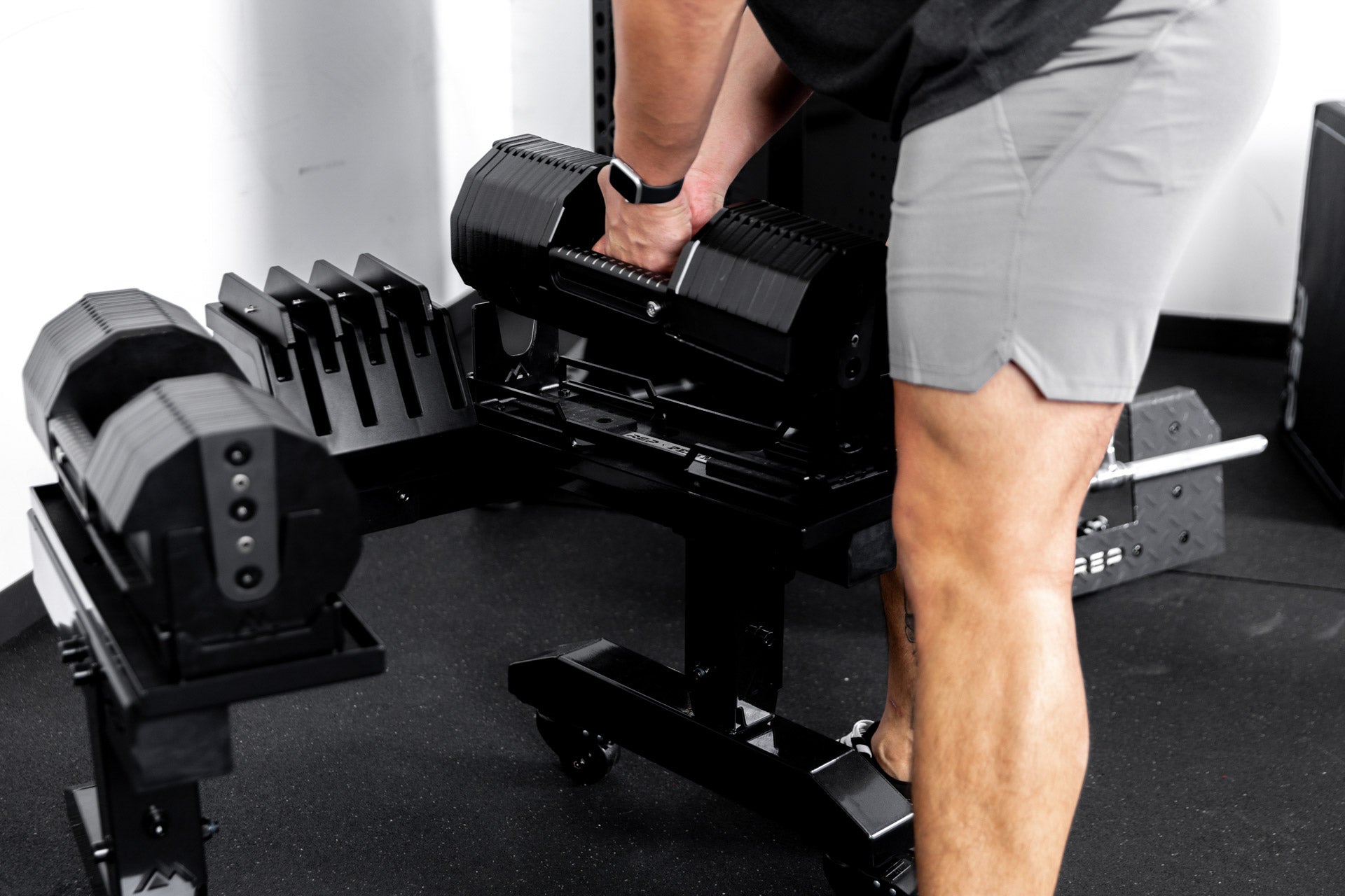 REP® x PÉPIN™ FAST Series™ Adjustable Dumbbell (lbs)